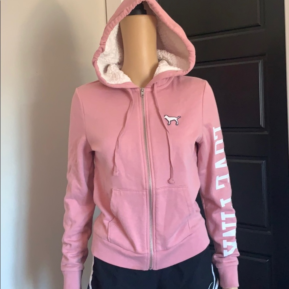 Pink Full-Zip Jacket